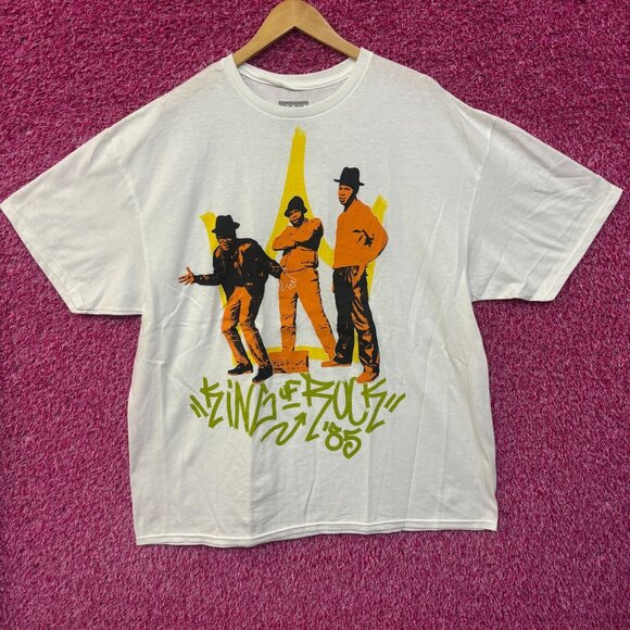 Run DMC King of Rock 85' Rap tee size 2xl - Picture 1 of 4